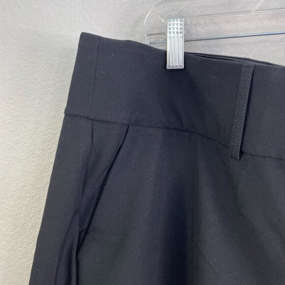 NEW Lane Bryant Womens Plus 20 Perfect Drape Wide Leg Black Pants High Rise - Picture 8 of 9